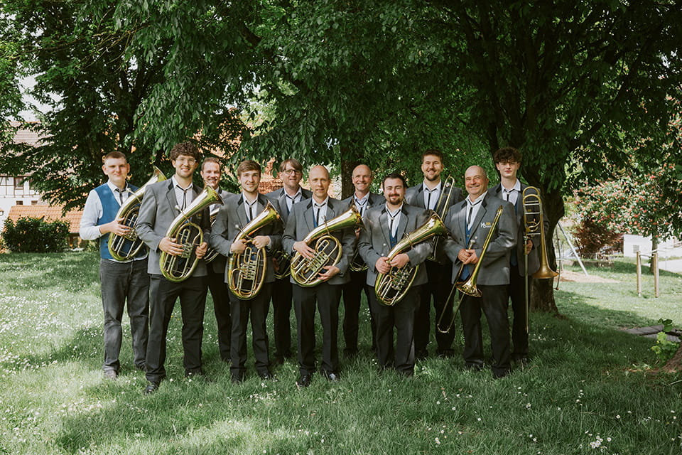 Tenorhörner und Posaunen des Musikverein Bietenhausen e.v: